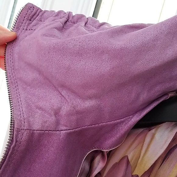 Danier Leather Jacket  Metallic Sheen 3XS  (XXXS) - Picture 13 of 15